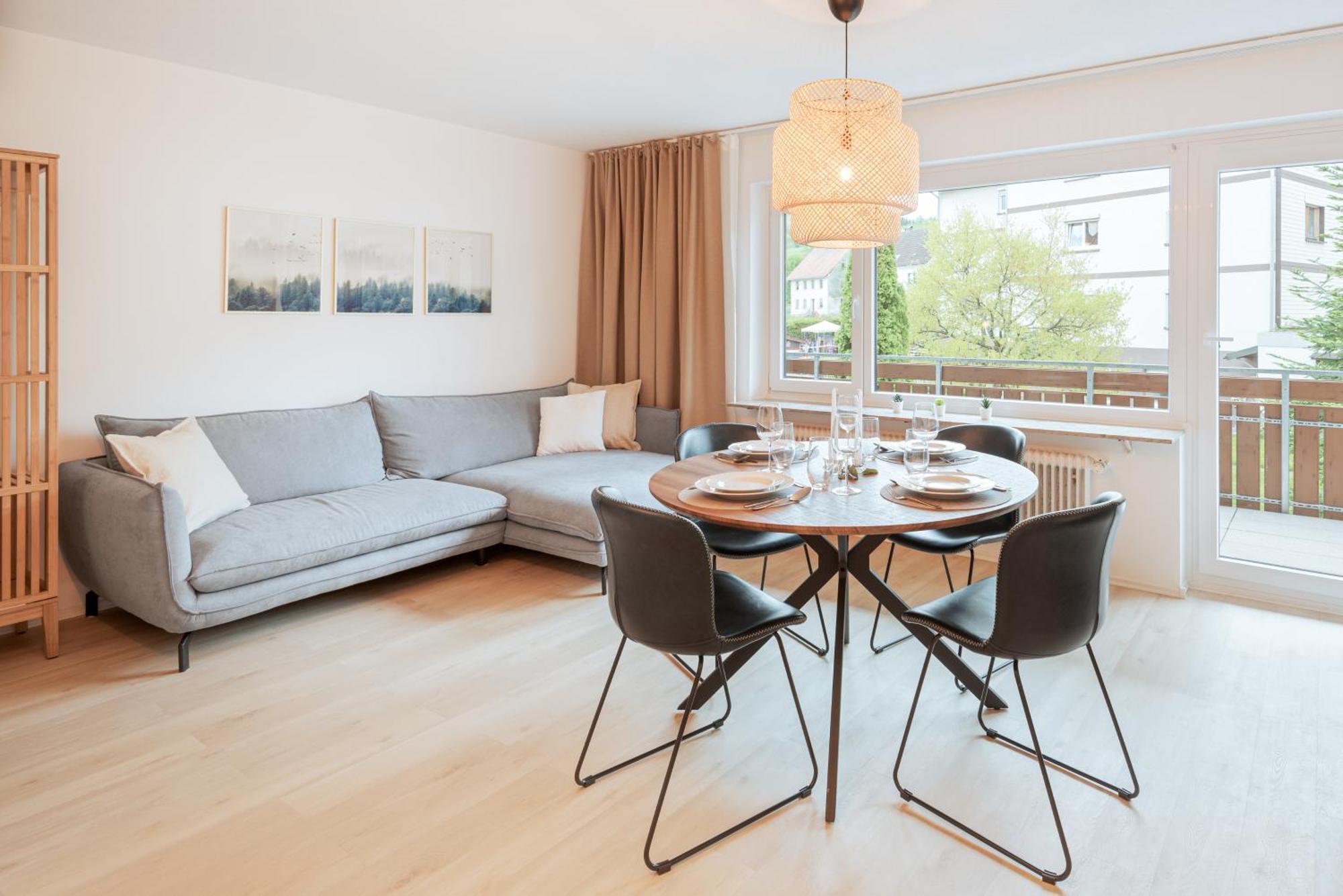 Ferienwohnung Sonnenglueck Mit Grosszuegigem Suedbalkon Lenzkirch Luaran gambar